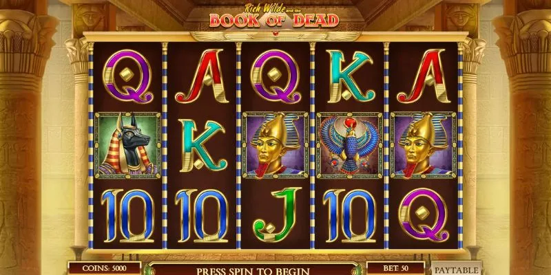 Tổng quan slot game Book Of Dead cực hay, cực hấp dẫn